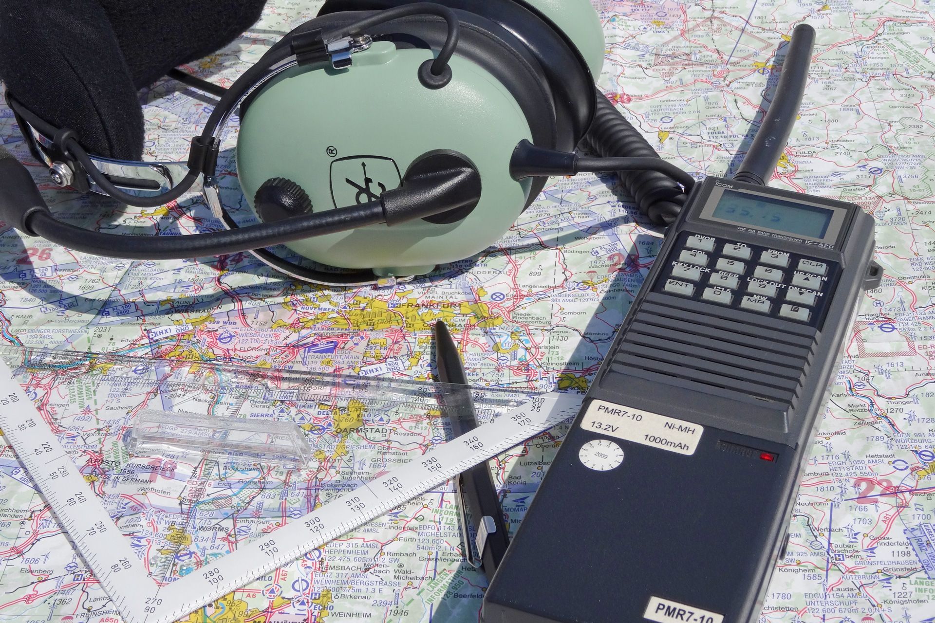 Navigation equipment for flights