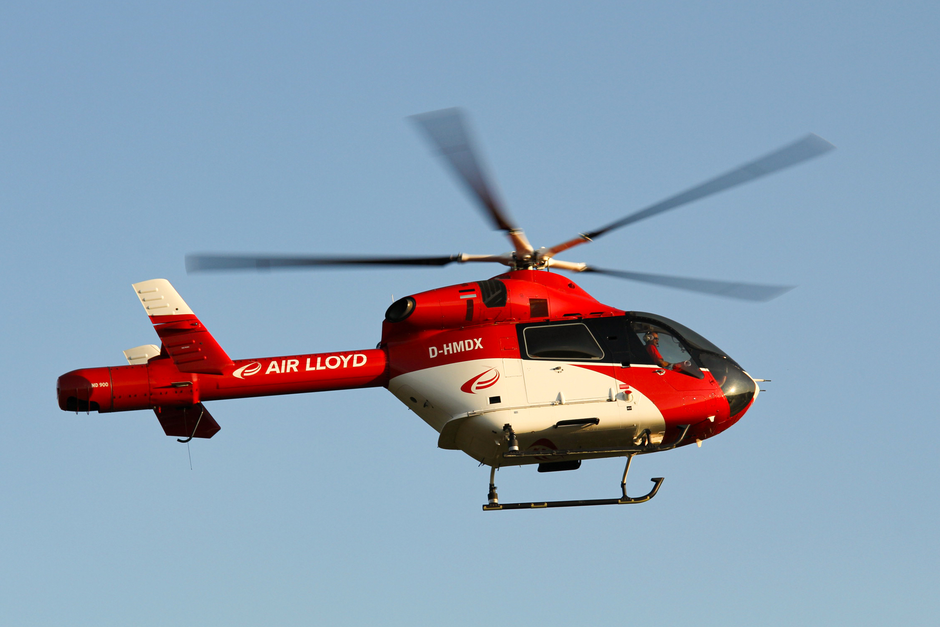 AIR LLOYD - D-HMDX helicopter